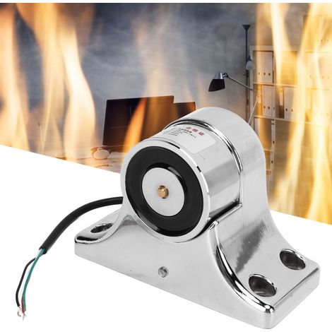 loquet électromagnétique pour portes vitrées et déverrouillage électromagnétique pour portes coupe-feu (1/5)