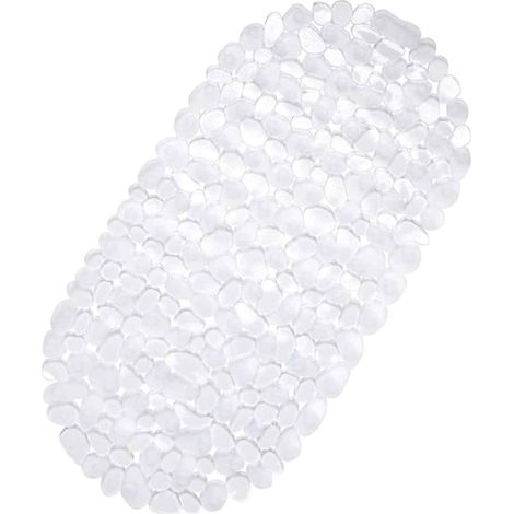 1 Tapis de douche, galets, antidérapant, ventouses en caoutchouc, salle de bain (1/5)