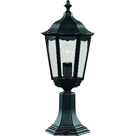 Searchlight Alex - Lampada a piantana da esterno 1 Luce Nera IP44, E27