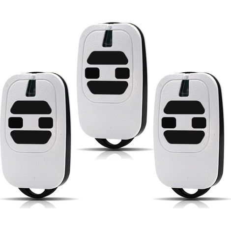 Mando a distancia para puertas de garaje de 433,92 MHz compatible con DEA GTI2/4, GT2/4, Mio TR2/4, TR2N/4N, paquete de 3 (1/5)