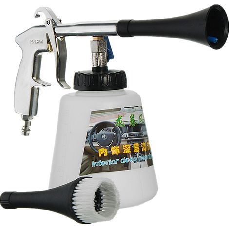 SiFree® Pistolet De Nettoyage Voiture Haute Pression Professionnel Multifonctionnel Pistolet Nettoyeur Lavage automobile voiture air comprim (1/5)