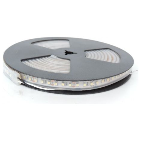 Bandeau LED 9.6W/m flexible extérieur longueur 5m 6000K 120leds/m alimentation 12V DC (non incl) IRC80 IP66 TRAJECTOIRE 003779