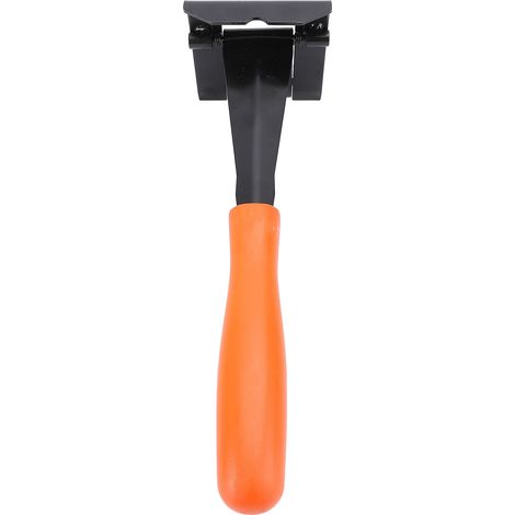 Levier de retrait moulures acier haut carbone polyvalent pour enlever clous plinthes baguettes bois carrelage (1/5)