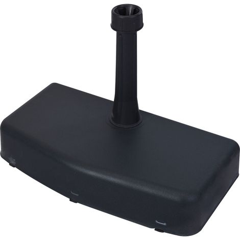 BASE PLASTICA PIENA PER OMBRELLONE cm 50 x 25 x h.9
