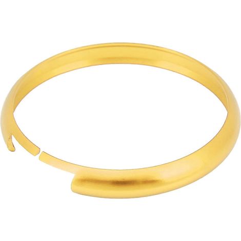 Zierring für Fernbedienungsschlüssel, Aluminiumlegierung, Ersatzteil für MINI R55 R56 R57 R58 R59 R60, Gold
