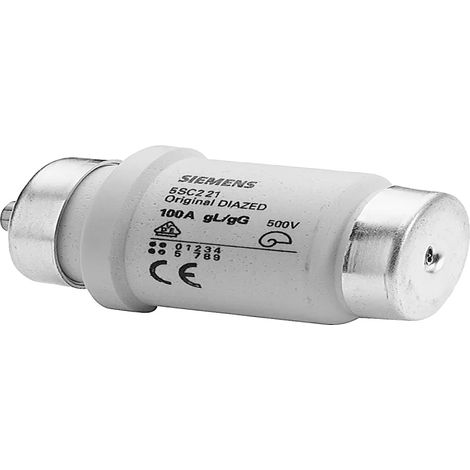 Siemens Indus.Sector Diazed-Sicherungseinsatz 500V GL/GG 80A 5SC211 (1/2)