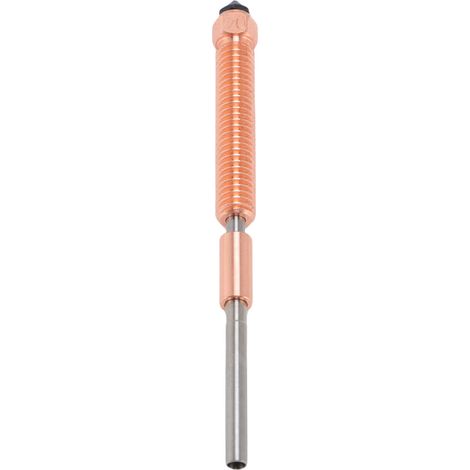 Buse imprimante 3D M6 acier trempé intégrée 0.4mm compatible Creality K2 K2 Pro K2 PLUS HI rechange (1/5)