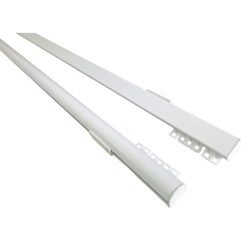 REV- Tringle Rail REV Réversible en Aluminium - L. 2,50 m (1/5)