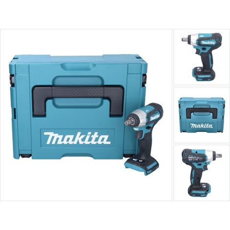 Avvitatore a impulsi a batteria Makita DTW 181 ZJ 18 V 210 Nm 1/2" brushless + Makpac - senza batteria, senza caricabatterie