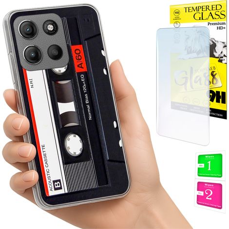 Funda para Motorola Moto G15 / G15 Power, carcasa trasera + cristal (1/5)