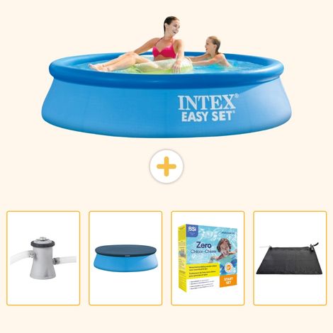 Intex Piscine Easy Set Ronde - 244x61 cm - 5-pièces S234 (1/5)