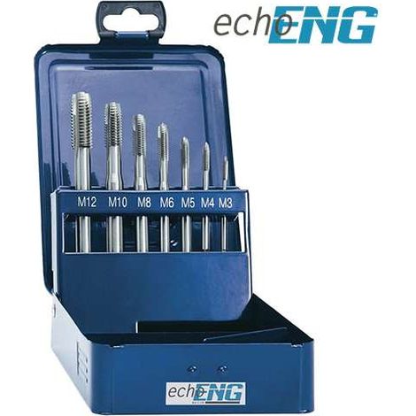 Serie di maschi a mano sgrossatore finitore M3 - M12 con giramaschi UT 50 0010 (1/3)