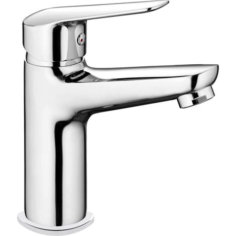 Miscelatore lavabo in ottone finitura cromo - Karto