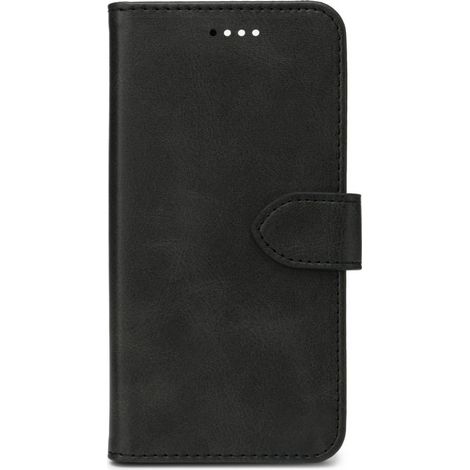 Étui portefeuille eSTUFF pour iPhone 14 Pro, noir, matériau : 100 % plastique, ES67110006-bulk
