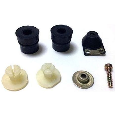 Komplettes Silentblock-Set für Stihl MS240 und MS260 Kettensägen – Anpassbare Montage mit Schrauben und Abdeckung – Benutzerkomfort und Schnittpräzision (1/5)