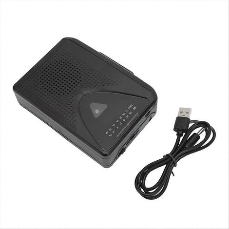Cassette Lecteur Cassette Lecteur Rétro Stéréo 2 Charge Methods Portable Bande Lecteur Enceinte pour Indoor Outdoor (1/5)