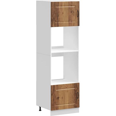 Maison Exclusive - Armadi Forno 2 pz Kalmar Legno Antico in Legno Multistrato