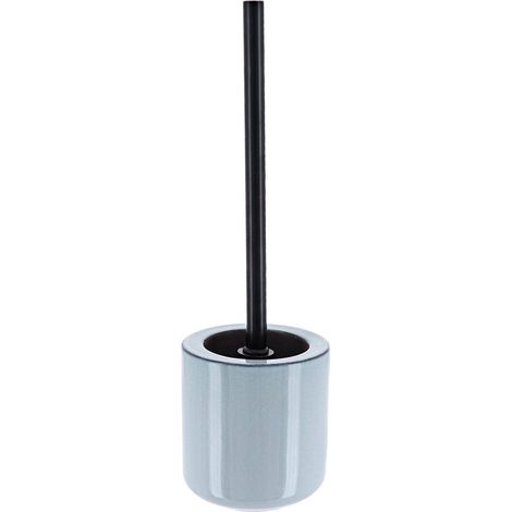 Brosse wc gres laque - bleu - Tendance