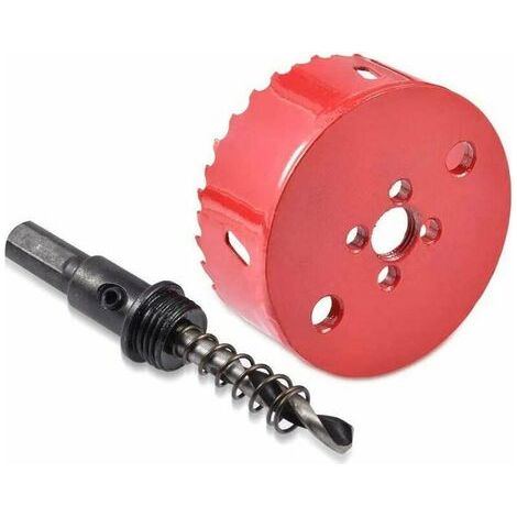 100 mm Bimetall-Lochsäge (M42 HSS), robust für Holz, Aluminium, Eisen, Kunststoff (1/5)