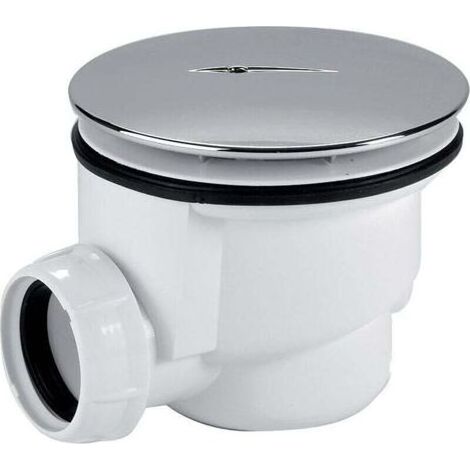 Bonde de douche à capot, diamètre 115 mm, pièce de remplacement pour baignoire et receveur de douche, fixation simple, résistante à l'eau (1/2)