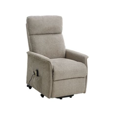 Poltrona Relax Alzapersona Beige Motorizzata 66 x 90 x h 97 cm Portata 120 kg