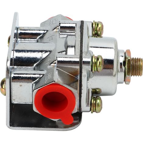 Kraftstoffdruckregler für Vergaser, 4,5 bis 9 psi, 3/8-Zoll-NPT-Anschluss, Zinklegierung, 12-803, Holley-kompatibel (1/5)