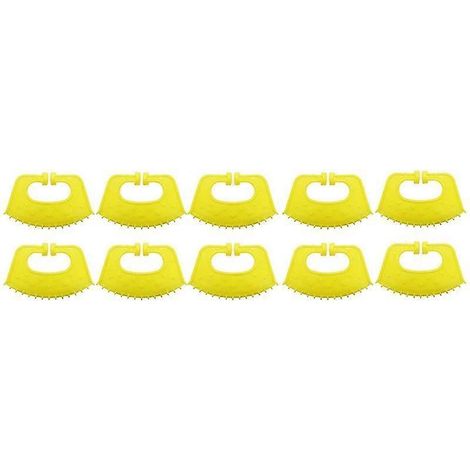 10 pièces Outil de sevrage pour veaux et vaches, pince nasale pour bovins, arrêt de traite (1/4)