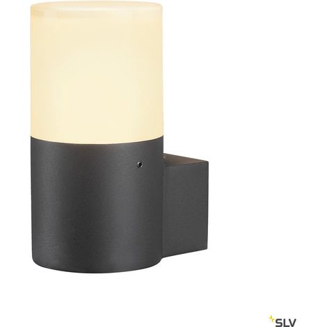 Applique extérieure ronde GRAFIT gris E27 11W max IP44 - SLV - 1006178 (1/5)