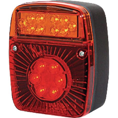 Rücklicht multifunktional quadratisch 5 pins LED 12-24V UNIVERSAL UNIVERSAL UNIVERSAL LA40022 (1/5)