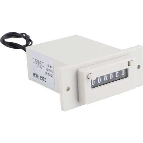 Compteur D'impulsions électronique électromagnétique, Compteur D'impulsions électronique Compteur D'impulsions 12V Compteur de Signal D'impulsion Compteur électronique 6 (1/5)