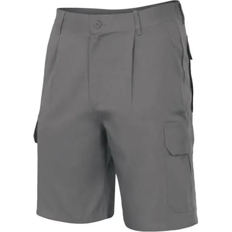 Pantaloncini da lavoro velilla bermuda 50 tasche multiple vita elastica