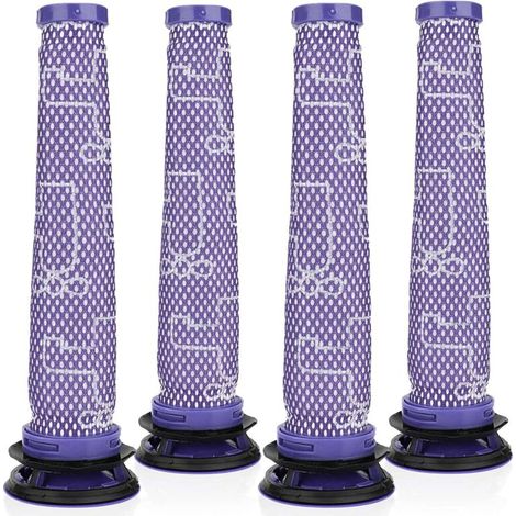 Ersatzfilter für Dyson V6, V7 und V8 Serie, 4-teiliger Vormotorfilter, HEPA-Filter für Dyson Staubsauger, Dyson Vormotorfilter-Zubehör (1/4)