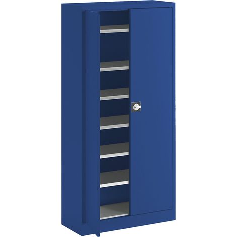 eurokraft pro, Armoire à portes battantes en tôle d'acier, h x
