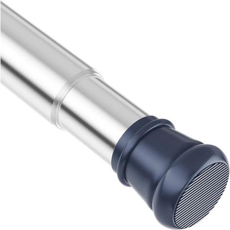 Barre De Douche Extensible Barre Rideau Douche Tringle Telescopique Sans Percage Barre Extensible Tringle Rideau Douche Pour Balcon Chambre Argent 83-180CM (1/5)