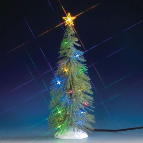 Spruce Tree with 20 Rgb Light B/O 4.5V Cód. 74265