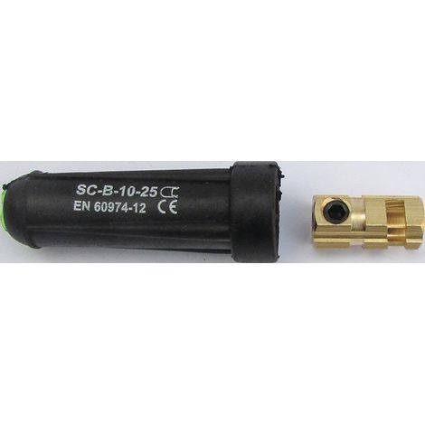 Raccord de câble de soudage ( 1206760079 ) Douille de masse KB 25 5 pièces