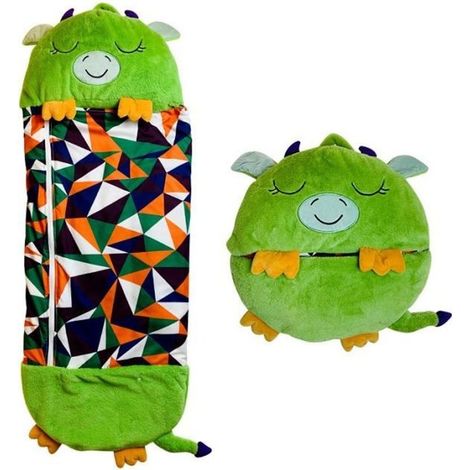 Mignon Sac de Couchage Enfant avec Oreiller 18070cm (Bovins Vert) (1/4)