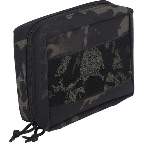 Sac médical camouflage Molle à fixations multiples, sac de rangement pour articles de survie en milieu sauvage, noir CP (1/5)