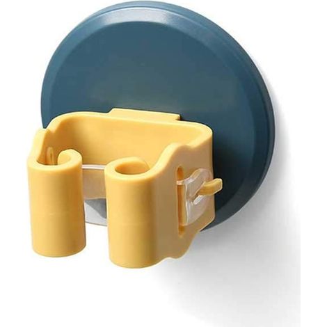 Mensola da parete a 4 pezzi, portaoggetti da cucina, porta scope e mocio, portaoggetti, gancio per appendere, mensola da bagno