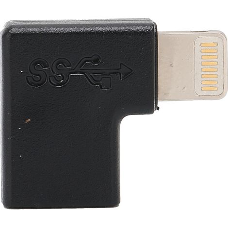 USB-C-Stecker auf Lightning-Buchse Adapter für iPhone 12/11/Pro/Max/X/8/7/6s/SE/iPad (1/5)