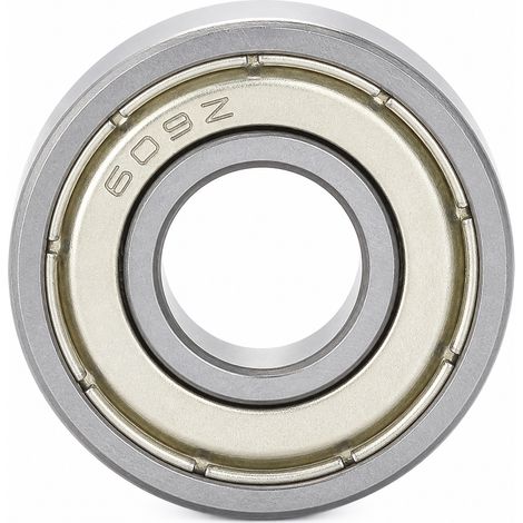 Roulement à billes miniature 609ZZ 9x24x7 mm acier chromé x10