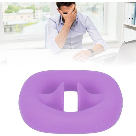 Poignée en silicone pour exercices musculaires des mains, renforcement musculaire, massage et soulagement du stress (violet) (1/5)