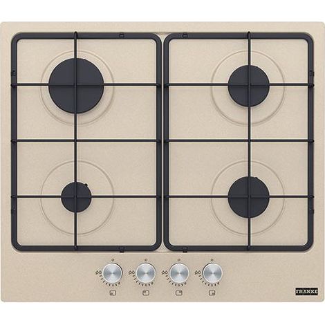Franke FHSM 604 4G OA E. Colore del prodotto: Avena, Posizionamento dell'apparecchio: Da incasso, Dimensione della larghezza del piano cottura: 59 cm. Tipo di controllo: Manopola, Po... - 106.0554.388 (1/3)