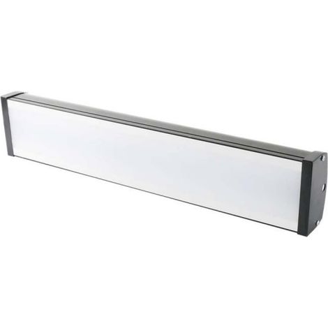 Campana lineal LED industrial V-TAC de 100 W, color negro, blanco natural, IP65