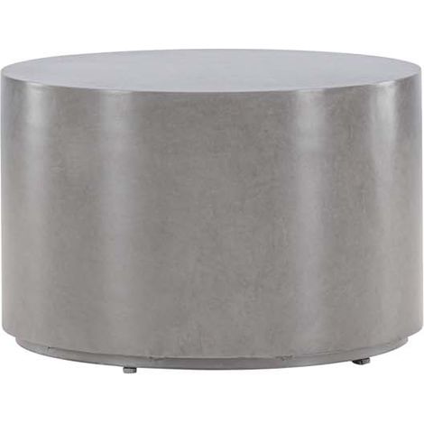 Lissabon table de jardin table d'appoint Ø60 gris. (1/4)