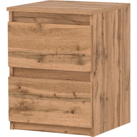 COMODINO LOFT 40 CM ROVERE WOTAN LARGE COMODINO NAKASTLIK PER CAMERA DA LETTO