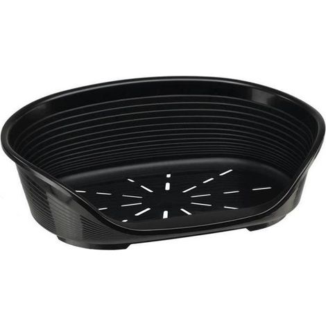 1 Panier Corbeille , 49x36x17,5 cm, Noir, , pour chien ou chat adulte