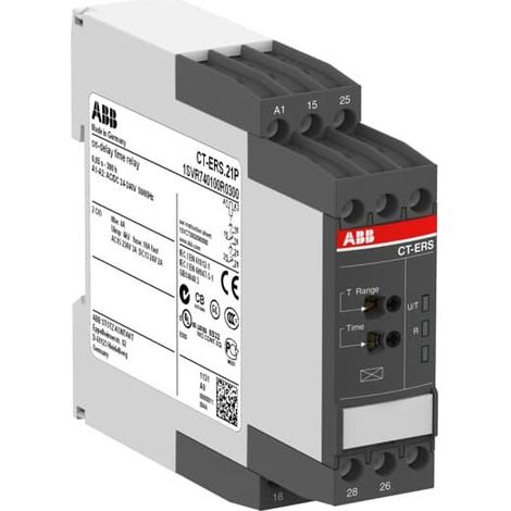Relais Tempo Au Travail 0,05S-300H 2rt Alim 24-240VacDC V 1SVR740100R0300 ABB 274010003