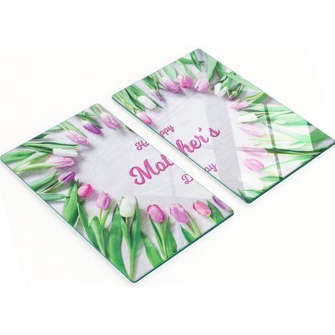 Tavole decorative multifunzionali in legno temperato per la cucina, ideali per la festa della mamma, 2x30x52 cm (1/5)