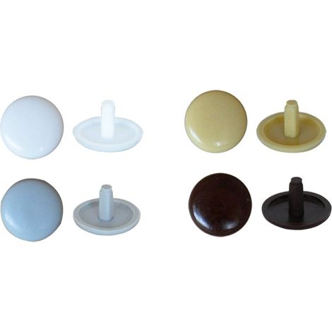 CAPPUCCIO COPRIVITE PER VITE TRUCIOLARE colore nero - cf. 1000 pz